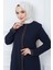 Gizem Taşlı Ferace Lacivert HM2358 4