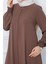 Kolları Gipe Detaylı Mevlana Ferace Kahverengi HM2031 4