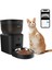 QQ029 Kameralı 1080P Gece Görüş, Akıllı Kedi Köpek Mama Kabı, 2.4ghz/5ghz, 4lt, Metal Kase 1