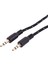 1m 3.5mm Stereo Erkek - Erkek Jack Aux Kablosu Telefon Araba Için Ses Yardımcı Kurşun, Siyah (Yurt Dışından) 5