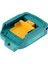 USB Güç Şarj Adaptörü Dönüştürücü Makita ADP05 BL1815 BL1830 BL1840 BL1850 1415 14.4-18 V Li-Ion Pil Mavi (Yurt Dışından) 2