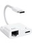 USB C - Ethernet Adaptörü, USB Tip C - RJ45 Gigabit Ethernet Lan Adaptörü, Pd 60W Şarj Cihazı Ile, MacBook Air/pro Için (Yurt Dışından) 1