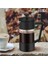 French Press Kahve ve Çay Makinesi 12OZ, Kalınlaştırılmış Borosilikat Cam Kahve Presi Paslanmaz ve Bulaşık Makinesinde Yıkanabilir, Siyah (Yurt Dışından) 3