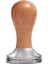 Kahve Sabotaj 53 mm Kayın Katı Ahşap Düz Taban Espresso Tozu Çekiç Barista Aracı Cafe Aksesuarı (Yurt Dışından) 1