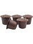 Nespresso Makineleri Için 5 / Adet Paslanmaz Çelik Filtre Yeniden Kullanılabilir Kahve Kapsülleri (B) (Yurt Dışından) 1