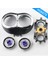 Tıraş Makinesi Yedek Jilet Kafaları Philips Norelco HQ6070 HQ6073 HQ6075 HQ6076 HQ6090 HQ6095 HQ9070 HQ9080 Gümüş (Yurt Dışından) 2