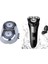 2 Adet Carmen Braketi Bıçak Ağı, Philips HQ6070 H9070 Rqzor Blade Için Yedek Tıraş Makinesi Kafası, Siyah (Yurt Dışından) 5