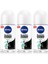 Black & White Invisible Fresh Kadın Roll-On Deodorant 50 ml x 3 Adet, 48 Saat Koruma 1