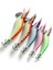 Mavi Ahşap Karides Stili Boyut 2.5 Işıklı Kalamar Balık Tutma Kuşları Kancalı Ahşap Karides Yemi Wobbler Jigs Balık Tutma Kalamar Jig Mürekkep Balığı Cazibesi Turlutte Kalamar 3.5# (Yurt Dışından) 2