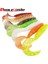 F Stili 5 Adet Uzun Kuyruk Solucan Yumuşak Lures Swimbaits G Jig Wobblers Tuz ile Mücadele Koku Silikon Yapay Yem Bas Sazan Pesca (Yurt Dışından) 3