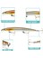 M Tarzı Opular Minnow Balıkçılık Cazibesi 13 cm 15G Yüzen Sert Wobbler Crankbait 3D Gözler Yapay Yem Alabalık Pike Sazan Balıkçılık (Yurt Dışından) 3
