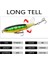 D 10CM 13G Stili M 13G Topwater Fishing Lures Whopper Popper Artificial Bait Hard Popper Soft Rotating Tail Fishing Tackle Fishing Bait (Yurt Dışından) 4