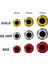 100 Adet Altın Tarzı 12 mm Balıkçılık Cazibesi Gözler ve 3D Simülasyon Fly Fishing Crankbait Minnow Yapay Balık Gözü Silverredgold (Yurt Dışından) 3