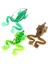 Renk 2 Stili Et 6cm 5.2g Kauçuk Kurbağa Yumuşak Yem Balıkçılık Lures Seti Deniz Balıkçılığı Plastik Kancalı Balık Sazan Olta Takımı (Yurt Dışından) 5