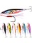 2 Kanca B Tarzı 30G 6.4cm G Jig Parladı Sert Yem Balıkçılık Tüyü Metal Jigger Cazibesi Aksesuarlar Renkli Crankbait Minnow Batan G Yemler (Yurt Dışından) 2