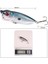 5 Adet 12.5g Kırmızı Kafa Stili G 7cm Popper Balıkçılık Lures Yapay Yem Wobblers Olta Takımı Cazibesi Seti Sazan Balıkçılık Aksesuarları Araçları Alabalık Bas Için (Yurt Dışından) 5