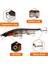 No.13 Tarzı 1 Adet Minnow Balıkçılık Cazibesi 11.5 cm 14G Yüzen Sert Yapay Yem 3D Gözler Bas Pike Crankbait Wobblers Sazan Olta Takımı (Yurt Dışından) 5