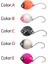 Gümüş Tarzı Outkıt Çok Renkli 1.4cm 1.8g Ay Cazibesi Sert Yem Erbait Isca Yapay Pesca Wobblers Fly Olta Takımı (Yurt Dışından) 4