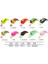 Ben Stil 2.5g 25MM Pero 2.5gmm Mikro Vıb Mini Buz Balıkçılık Cazibesi G Döküm Yemi Crankbait Wobblers Levrek Bas Alabalık Alanı Balık Tutma Yemleri (Yurt Dışından) 5