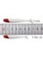 Kırmızı Beyaz Stil 5.5cm Oft Cazibesi 5.cm Silikon Swimbaits Isca Yapay Solucan Yumuşak Yem Balık Wobblers Bas Sazan Uçan Balıkçılık Cazibesi T Kuyruk (Yurt Dışından) 4