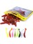 SO041-10 Stili Hengjıa Ack Yumuşak T Kuyruk Balıkçılık Cazibesi Seti Grub Solucan Swimbaits Silikon Yemler Pesca Bas Sazan Olta Takımı Silikon Yem (Yurt Dışından) 2