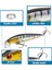 No.6 Tarzı 1 Adet Japon Minnow Balıkçılık Lures Yüzer Sert Baitg Yapay Yem Wobbler Crankbait Sazan Levrek Pesca Olta Takımı (Yurt Dışından) 2