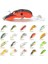 C569X4 Stili Wlure 10G 9cm Kerevit Böcek Yemi Derin Su Crankbait Suda Sıkı Eylem Opp Ambalaj C569 ile 2 #6 Tiz Kanca (Yurt Dışından) 3