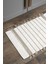 Karnella Banyo Paspası Pamuk Krem 50X80 cm 4