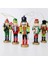 5 Adet 12 cm Fındıkkıran Noel Süs Kukla Noel Masası (Yurt Dışından) 2