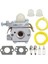 C1UH142 Homelite UT-085801 UT-21947 Craftsman 26CC Edger Ot Biçme Makinesi Üfleyici Için Yakıt Hattı Ayar Kiti ile Karbüratör (Yurt Dışından) 1