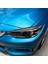 Bmw 4-Serisi F32 F33 F36 2014-2020 Ön Far Kapağı Garnitür Şerit Kaş Kapağı Trim Etiket Karbon Fiber (Yurt Dışından) 4