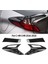 4 Adet Karbon Fiber Stil Arka Arka Lamba Kuyruk Aydınlatma Koruması Trim Için Fit Toyota Chr C-Hr 2016-2018 (Yurt Dışından) 5