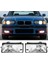 Sol ve Sağ Ön Tampon Far Sis Lambaları Konut Bmw E36 318I 318TI 1992-1998 Araba Sis Farları Füme Kapakları (Yurt Dışından) 3