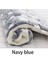 Lacivert Tarzı 79X60CM Pet Uyku Mat Kedi Yatak Köpek Yatağı Kalınlaşmış Pet Yumuşak Yün Mat Battaniye Mmattress Ev Taşınabilir Yıkanabilir Sıcak Halı (Yurt Dışından) 1