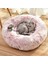 Goyal Mavi Tarzı 40CM Uzun Peluş Kabarık Pet Köpek Yatağı Claming Köpek Yatakları Donut Yuvarlak Kedi Köpek Tezgahı Yumuşak Sıcak Chihuahua Kulübesi Büyük Mat Pet Malzemeleri (Yurt Dışından) 2