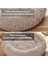 Goyal Mavi Tarzı 40CM Uzun Peluş Kabarık Pet Köpek Yatağı Claming Köpek Yatakları Donut Yuvarlak Kedi Köpek Tezgahı Yumuşak Sıcak Chihuahua Kulübesi Büyük Mat Pet Malzemeleri (Yurt Dışından) 3