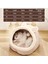 Bir Stil 37X35X32CM Sıcak Kedi Evi Kedi Yatağı Sevimli Yavru Kedi Şezlong Yastık Çadır Köpek Yavrusu Için Pet Sepeti Yıkanabilir Mağara Yatağı Yuva Yastığı Tatlı (Yurt Dışından) 3