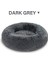 Koyu Gri Tarzı 70CM Köpek Yatağı Kedi Yatakları Kanepe Küçük Orta Ekstra Büyük Köpekler Pet Köpek Kulübesi Yuvarlak Yastık Mat Köpekler Için Kediler Yavru Pet Malzemeleri Aksesuarları (Yurt Dışından) 1