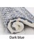 Lacivert Tarzı 49X32CM Pet Uyku Mat Kedi Yatak Köpek Yatağı Kalınlaşmış Pet Yumuşak Yün Mat Battaniye Mmattress Ev Taşınabilir Yıkanabilir Sıcak Halı (Yurt Dışından) 1