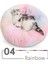 04 Gökkuşağı Stili M 50CM Süper Yumuşak Uzun Peluş Kedi Yatağı Pet Mat Evi Köpek Yatağı Kış Sıcak Uyuyan Kediler Yuva Yuvarlak Kedi Yastık Rahat Evcil Hayvanlar Ürünleri (Yurt Dışından) 1