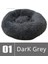 Drak Gri Tarzı Xs Çapı 40CM Kedi Yatak Ev Yuvarlak Uzun Peluş Süper Yumuşak Pet Köpek Yatağı Kış Sıcak Uyku Tulumu Yavru Büyük Köpekler Için Yuva Ürünleri Kedi Mat (Yurt Dışından) 1