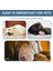 Siyah Stil S-50 Yuvarlak Uzun Peluş Köpek Yatağı Çıkarılabilir Yıkanabilir Fermuar Pet Mat Kış Sıcak Uyuyan Kediler Yuva Yumuşak Sepet Yastık Taşınabilir (Yurt Dışından) 5