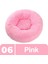 Pembe Tarzı 30CM Uzun Peluş Kabarık Pet Köpek Yatağı Claming Köpek Yatakları Donut Yuvarlak Kedi Köpek Tezgahı Yumuşak Sıcak Chihuahua Kulübesi Büyük Mat Pet Malzemeleri (Yurt Dışından) 1