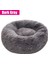 Derin Gri Tarzı M Çapı 50CM Süper Büyük Köpek Yatağı Yuvarlak Yıkanabilir Evcil Hayvan Yatak Kış Sıcak Uyku Peluş Köpek Kulübesi Kedi Paspaslar Yavru Yastık Mat Köpek Kedi Malzemeleri (Yurt Dışından) 1