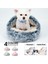 Yeşil Stil 65CM Yuvarlak Köpek Yatağı Kedi Yatak Yastık Pet Mat Uzun Peluş Kedi Evi Köpek Battaniyesi Uyku Tulumu Pet Kanepe Köpek Kulübesi Aksesuarları (Yurt Dışından) 4