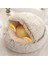 Gri Tarzı 35X35CM Pet Kedi Yatağı Peluş Yuvarlak Sıcak Konfor Kedi Evi Yumuşak Uzun Peluş Derin Uyku Kedi Nesk Uyku Tulumu 2'si 1 Arada Kaymaz Evcil Hayvan Malzemeleri (Yurt Dışından) 2