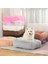 Deniz Mavisi Renk Stili 45X35CM Pet Yataklar Uzun Peluş Köpek Yatağı Kare Düz Renk Yavru Yataklar Küçük Orta Büyük Evcil Hayvanlar Için Mat Kış Sıcak Yatak Kedi Yastıkları (Yurt Dışından) 3