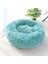 Yeşil Stil 40CM Süper Yumuşak Kedi Yatak Evi Sıcak Kış Kedi Yavrusu Uyku Yatakları Yuva Uzun Peluş Yavru Yuvarlak Kanepe Küçük Köpekler Kedi Kulübesi Kaymaz (Yurt Dışından) 1