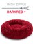 Koyu Kırmızı Tarzı M-60CM King Köpek Yatağı Kanepe Xl Dinozor Köpek Uyku Yatağı Yıkanabilir Xxxl Hafıza Formu Küçük Kış Rahat Donut Sakinleştirici Uzun Peluş Köpek Yatakları (Yurt Dışından) 1