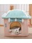 C Stili Köpek Evi Kapalı Sıcak Kulübesi Pet Kedi Mağarası Yuva Tavşan Yuvası Yıkanabilir Çıkarılabilir Mat Rahat Uyku Yatağı Kediler Için (Yurt Dışından) 4